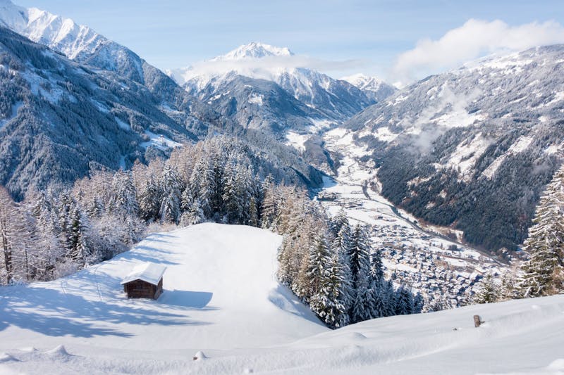 Blick auf Mayrhofen im Zillertal im Winter - ©by Paul - AdobeStock