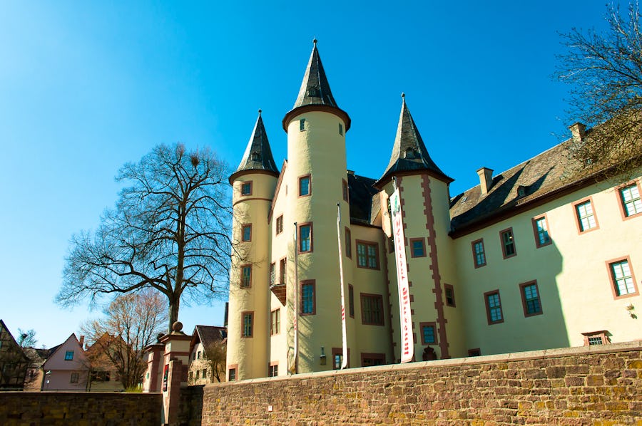 Lohr am Main - Lohrer Schloss in Bayern – © PCW - Fotolia
