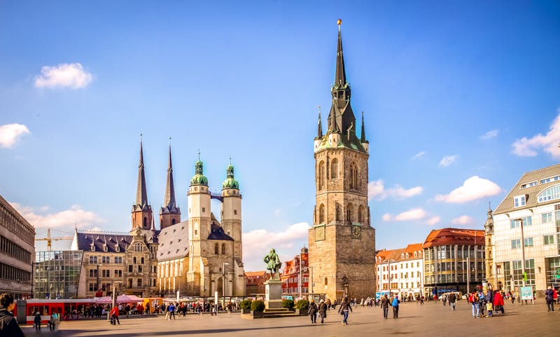 Halle an der Saale - Marktplatz - ©©pure-life-pictures - stock.adobe.com
