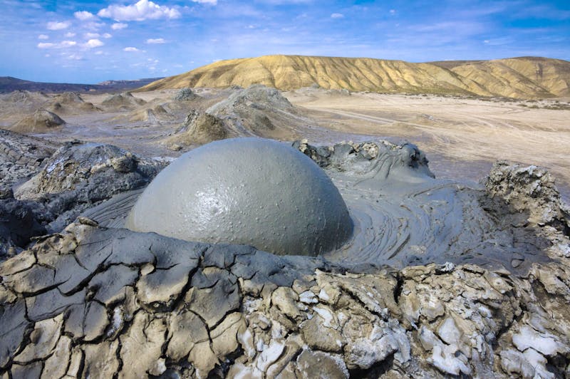 Aserbaidschan: Gobustan - Schlammvulkan - ©©arkady_z - stock.adobe.com