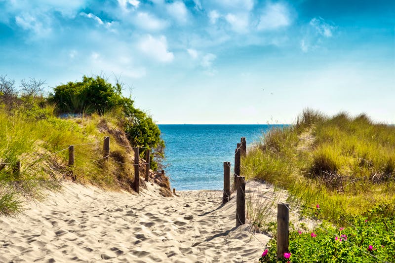 Nordsee - Strandzugang auf der Insel Amrum - ©refresh(PIX) - Fotolia