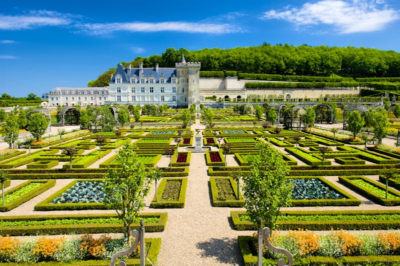 Schloss Villandry mit Garten - ©©PHB.cz - stock.adobe.com