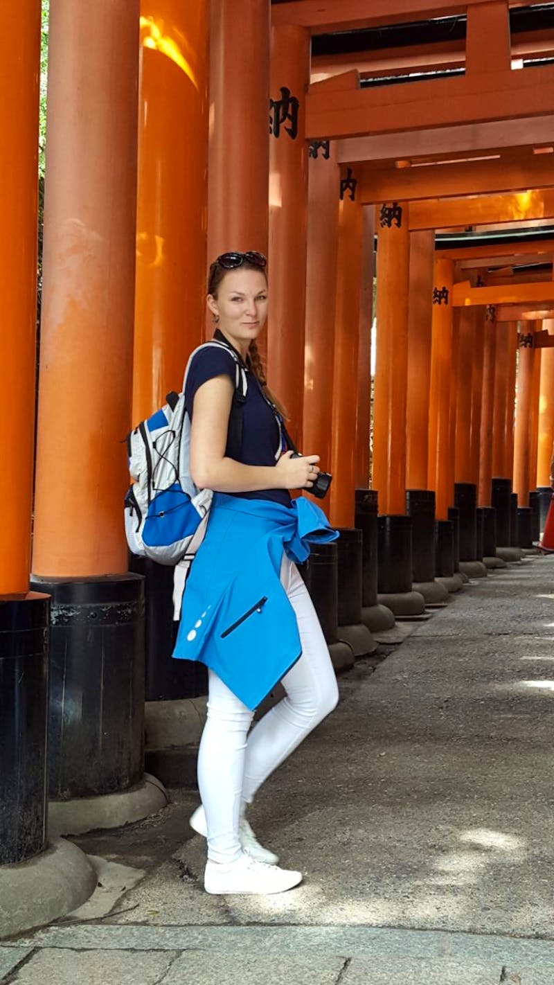 Reisebegleitung Chris Hähnel am Fushimi-Inari-Schrein - Kyoto - ©Chris Hähnel