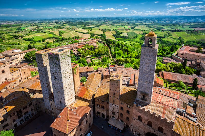 Toskana – San Gimignano - ©shaiith – AdobeStock