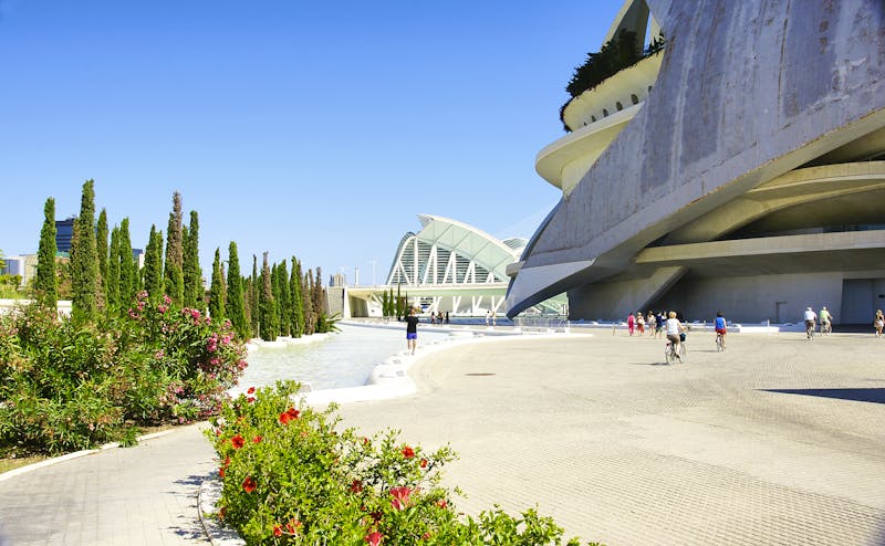 Ciudad de las Artes - Stadt der Künste und Wissenschaft in Valencia - ©©sanguer - stock.adobe.com