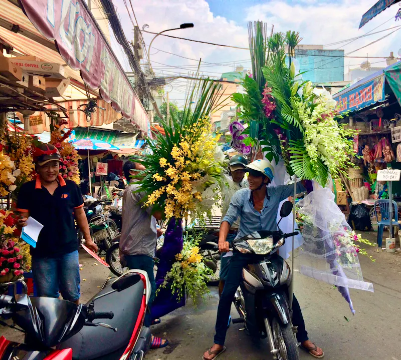 Vietnam Blumenmarkt - &copy;Ngoc Anh Nguyen