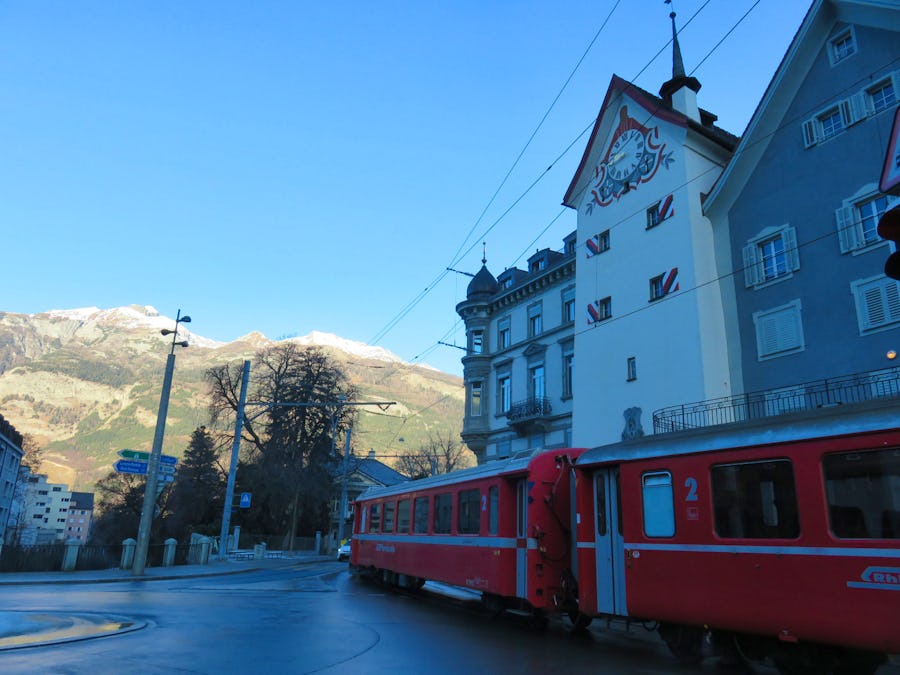110 Stadtrundgang in Chur - Arosa-Bahn – © Annette Weise