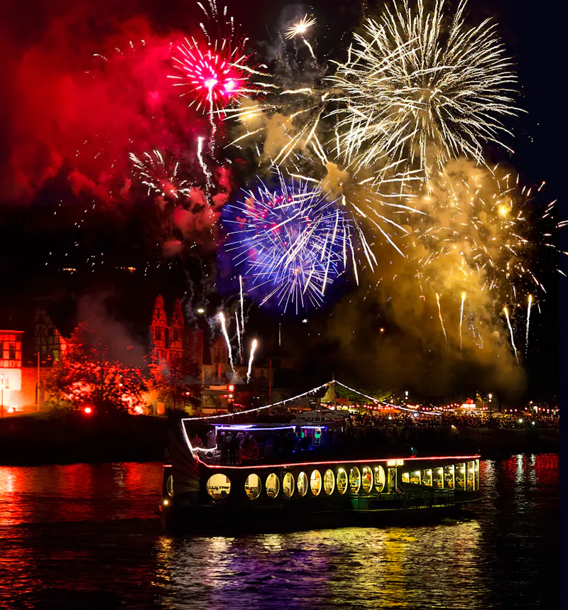 Rhein in Flammen – Rüdesheim - &copy;Comofoto - stock.adobe.com