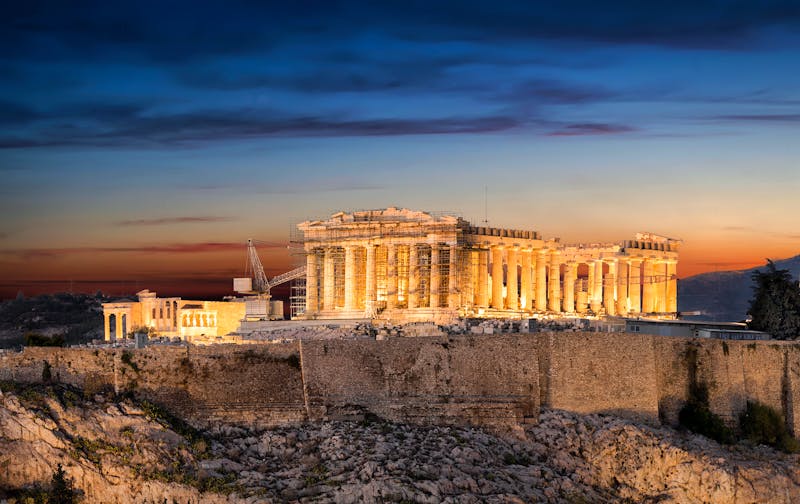 Die Akropolis von Athen nach Sonnenuntergang, Griechenland - ©©moofushi - stock.adobe.com