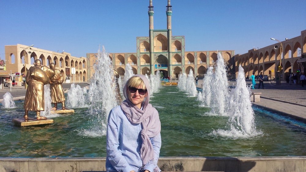 Reisebegleitung Astrid Janke im Iran – © Eberhardt TRAVEL - Astrid Janke