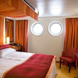 A-ROSA Viva – Kabinenbeispiel ohne Balkon – © A-ROSA Flussschiff GmbH