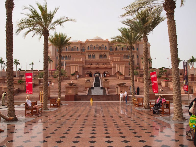 Abu Dhabi - Emirates Palace - ©Eberhardt TRAVEL