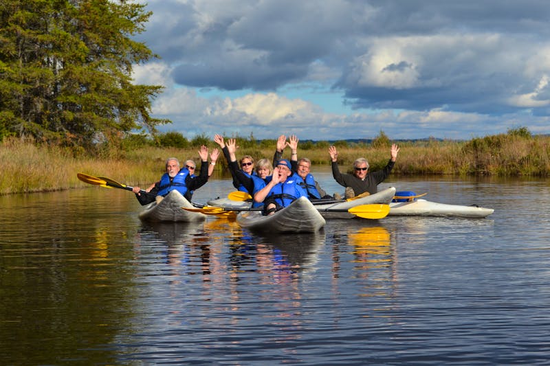 Kayaktour auf dem Lac Taureau - ©Eberhardt TRAVEL