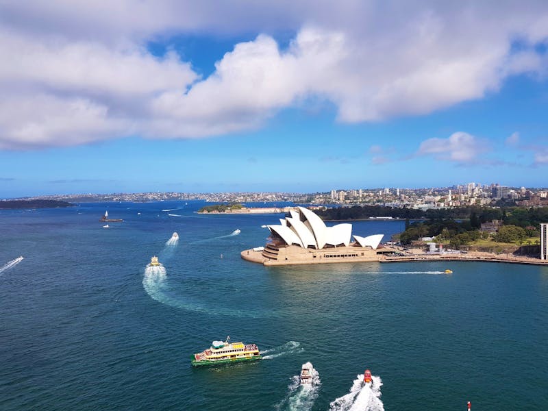 Blick auf Sydney vom Habour Bridge Tower - &copy;Eberhardt TRAVEL