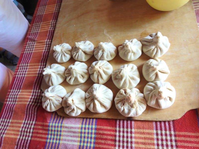 handgemachte Khinkali - ©Sabine Letzybyll