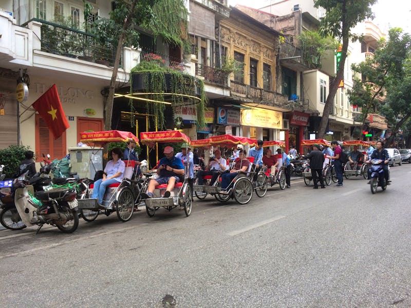 Rikschafahrt durch Hanoi - ©Madlen Lippe