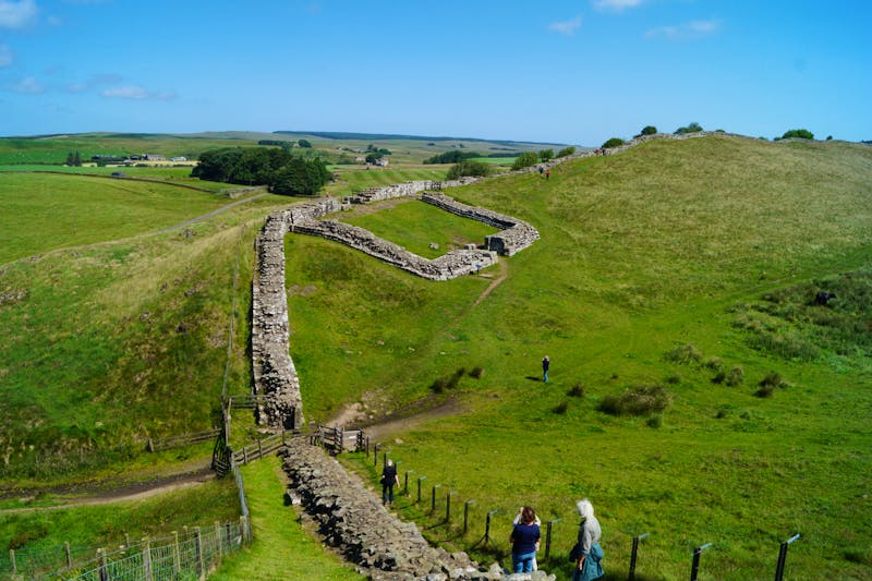 Hadrianswall mit Mile Castle 42 - ©Andreas Böcker
