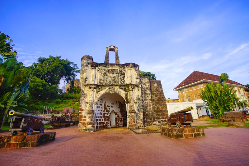 Malakka - Die historische Porta de Santiago  - ©©asnidamarwani - stock.adobe.com