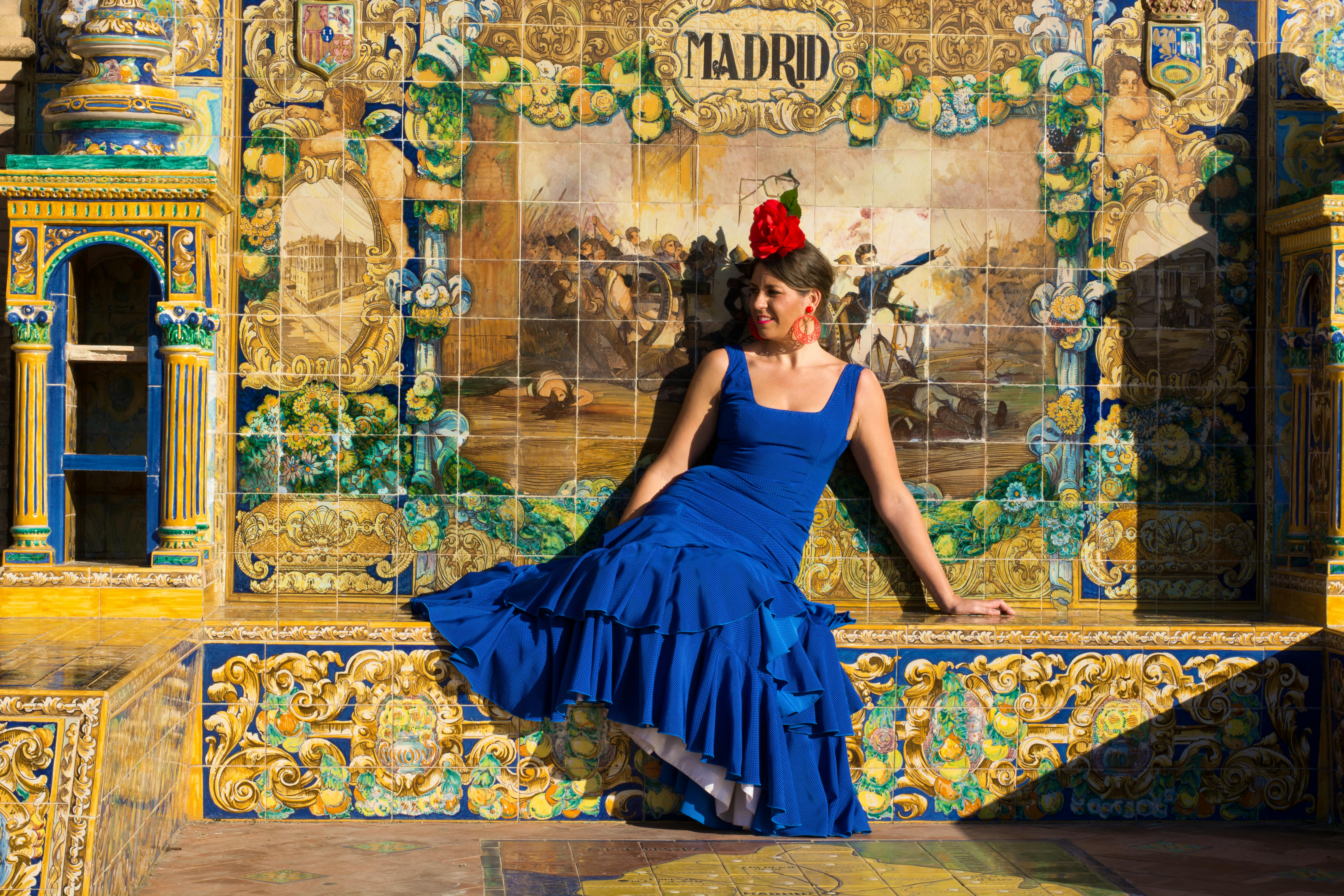 Flamenco Tänzerin in Madrid - &copy;©corradobarattaphotos - stock.adobe.com