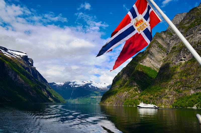 Fährfahrt Hellesylt - Geiranger - ©Konrad Füssel