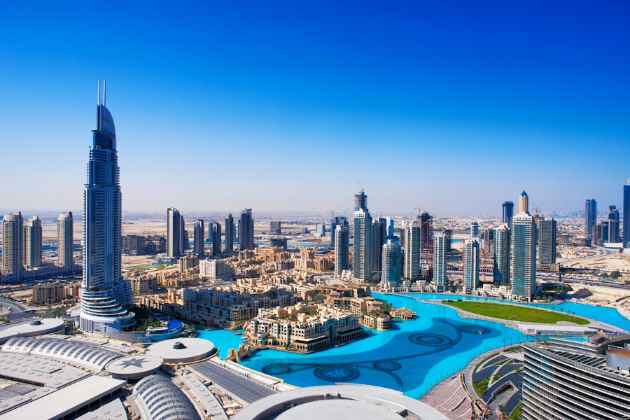 Panorama der Dubai Downtown – © ©Sophie James - stock.adobe.com