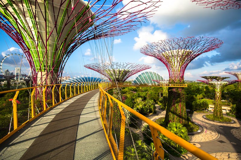 Park Gardens by the Marina Bay in Singapur - ©©De Visu - stock.adobe.com