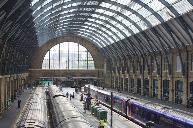 Halle vom Bahnhof Kings Cross - ©Manuela Kreuz