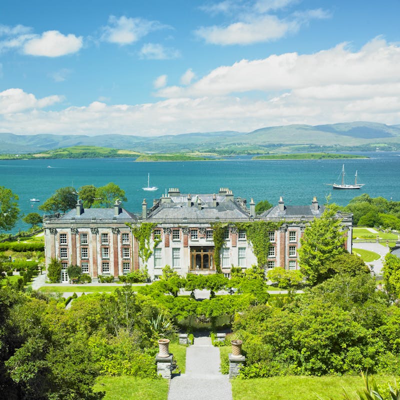 Das Bantry Houseist das prunkvollste Landhaus Irlands - ©©PHB.cz - stock.adobe.com
