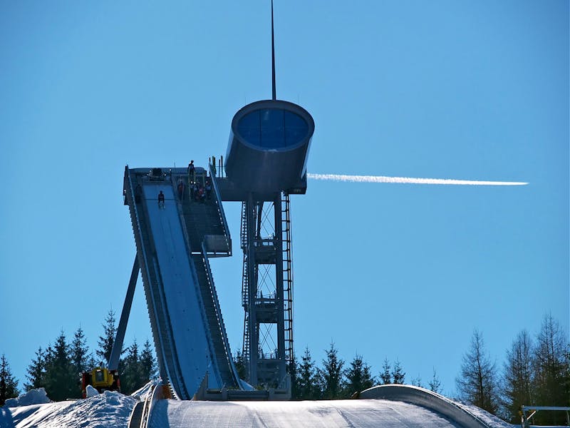 Klingenthal Engelmann Schanzenturm - ©Jacobs Weihnachtsbaum Erlebniswelt