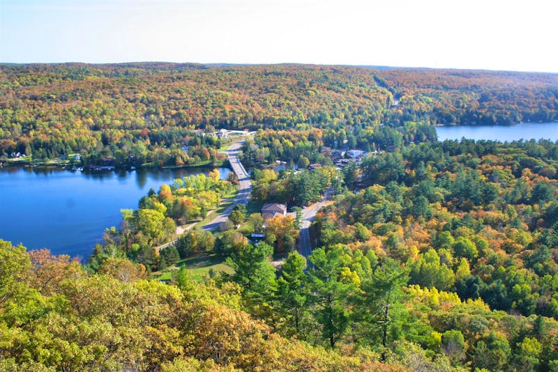Blick vom Feuerwach-Turm im Algonquin Provins Park - ©Eberhardt TRAVEL