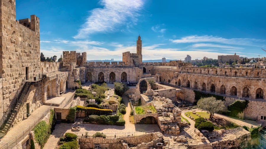 Israel - Das Panorama der Davidszitadelle  – © ©lucky-photo - stock.adobe.com