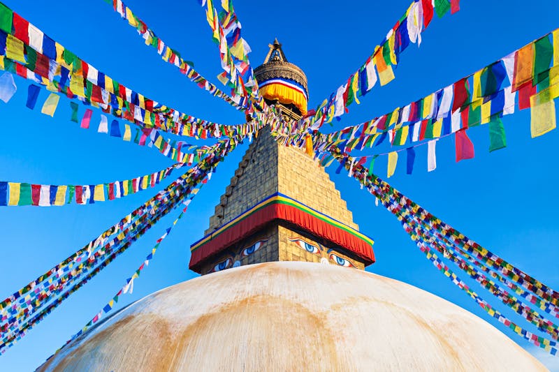 Nepal - Der Stupa von Bodnath in Kathmandu  - ©©saiko3p - stock.adobe.com