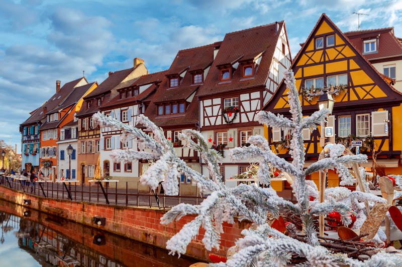 Frankreich - Das charmante Städtchen Elsass Colmar im Winter  - ©©pillerss - stock.adobe.com