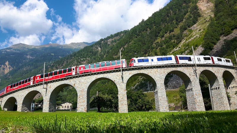 Kreisviadukt von Brusio - ©Katrin Deutschbein