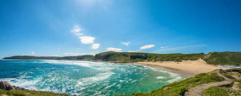 Plettenberg Bay mit Blick auf Robberg - ©Benjamin - stock.adobe.com