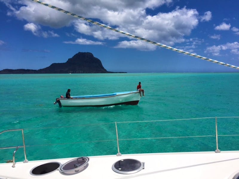 Katamaran Kreuzfahrt auf Mauritius - ©Britt Reuter-Bracklow