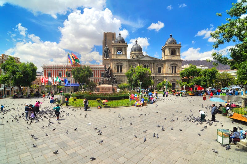 La Paz, Plaza Murillo, Bolivien - ©robnaw - Adobe Stock