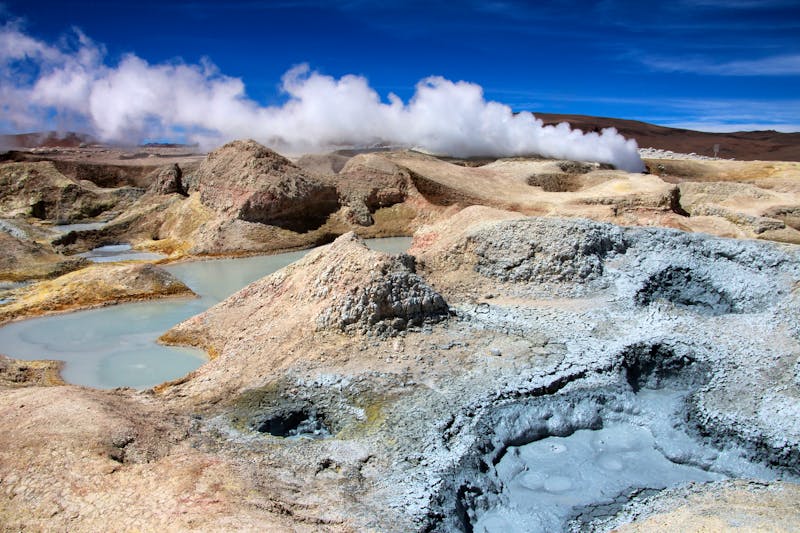 Sol de Manana Geysirfelder, Bolivien - ©reisegraf.ch - Adobe Stock