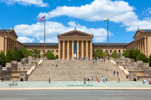 Kunstmuseum in Philadelphia, Rockystufen &ndash; &copy; Samuel B. - Adobe Stock