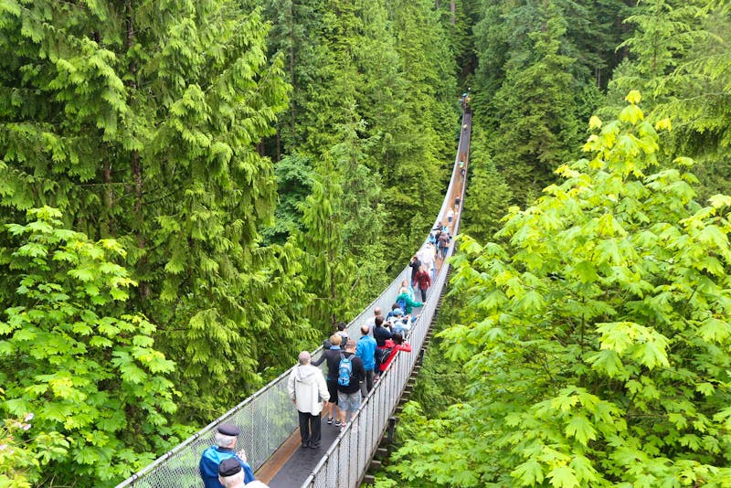 Capilano Suspension Hängebrücke - ©Eberhardt TRAVEL
