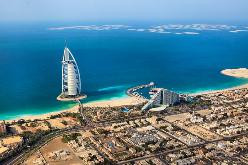  Dubai, Vereinigte Arabische Emirate - Burj Al Arab von oben - ©Irina Schmidt - stock.adobe.com