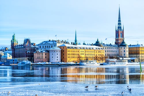 Stockholm im Winter &ndash; &copy; ©Antony McAulay - stock.adobe.com