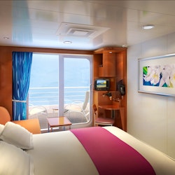 NCL Schiff Pride of America, Beispiel Balkonkabine – © Norwegian Cruise Line