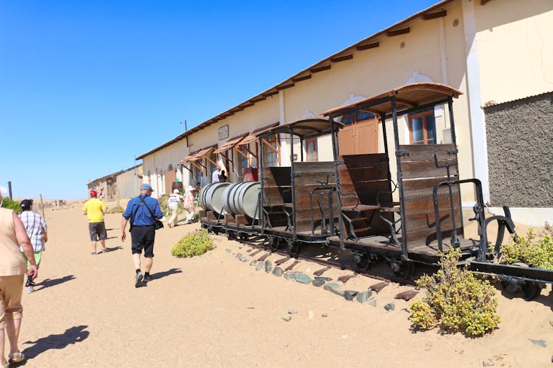 Führung in Kolmanskop - ©Eberhardt TRAVEL