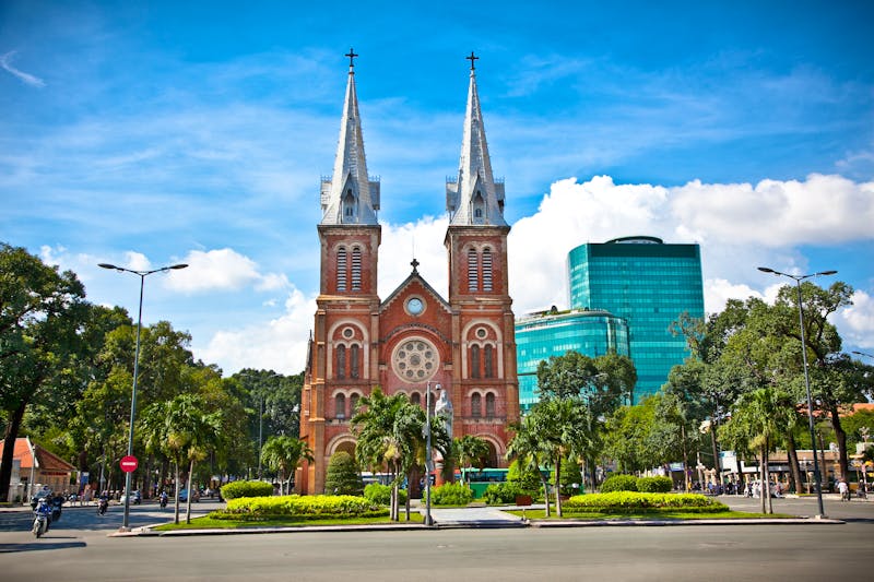 Notre-Dame-Kathedrale in Ho-Chi-Minh-Stadt - ©Aleksandar Todorovic - Adobe Stock