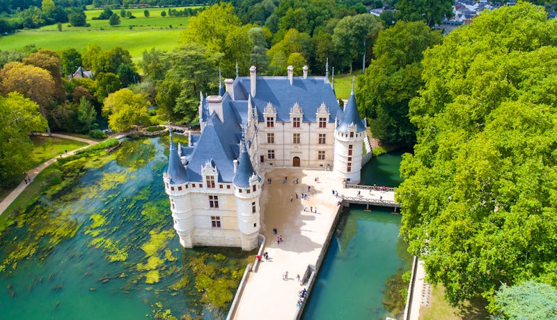Château d'Azay le Rideau - ©altitudedrone - stock.adobe.com