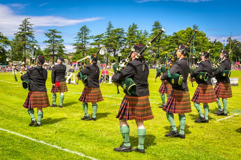 Highland Games, Piper Band - ©A. Karnholz - stock.adobe.com
