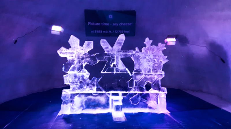 auf dem Kleinen Matterhorn... (Gletscherpalast) - ©Katrin Deutschbein