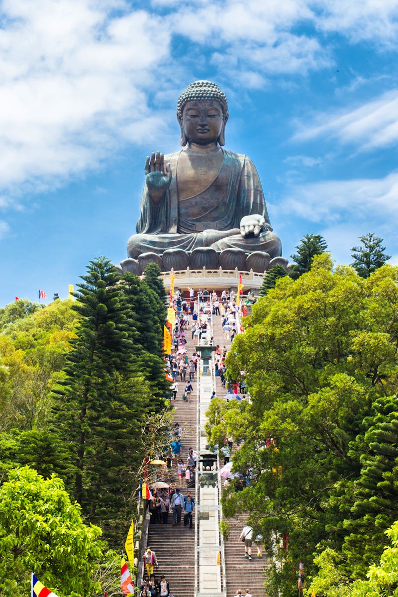 Tian Tan Buddha auf Lantau Island - ©hatchapong - stock.adobe.com