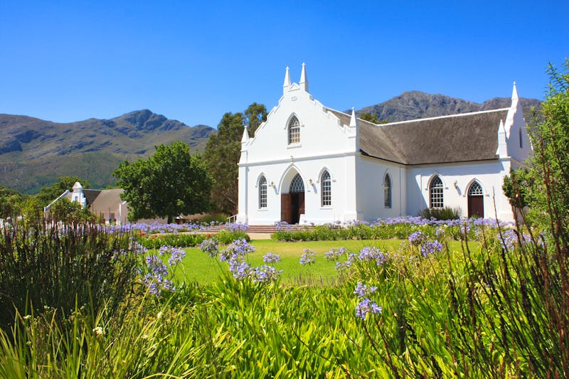 Franschhoek bei Kapstadt - ©Worldwide Pictures - stock.adobe.com